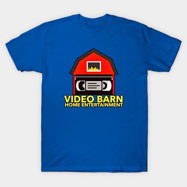 Video Barn Home Entertainment Logo T-Shirt by Video Barn Home Entertainment 